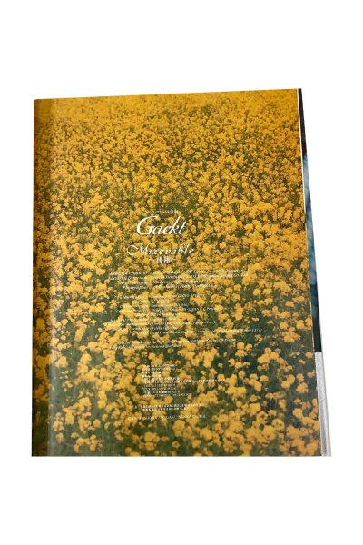 画像3: 【中古】Gackt写真集　Mizerable飛翔／Gackt／音楽専科社 (3)
