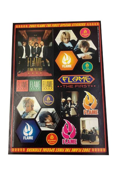 画像4: 【中古】FLAME THE FIRST写真集(スペシャルステッカー付)／FLAME／主婦と生活社 (4)